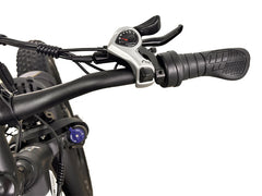 SMLRO V3 Plus Dual Motor Electric Mountain Bike - 2000W | 48V 22.4AH | Hydralic Disc Brake | Black White