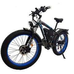 SMLRO XDC600 Plus Dual Motors Electric Bike | 2000W 22.4AH | Hydralic Disc Brake| Blue