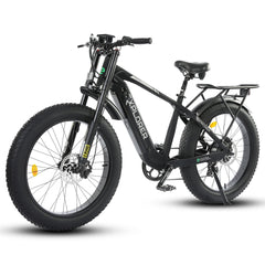 ECOTRIC Explorer 26 inches 48V Fat Tire Electric Bike with Rear Rack