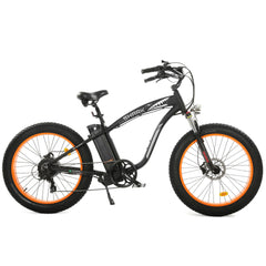 ECOTRIC UL Certified Hammer Electric Fat Tire Beach Snow Bike - Orange