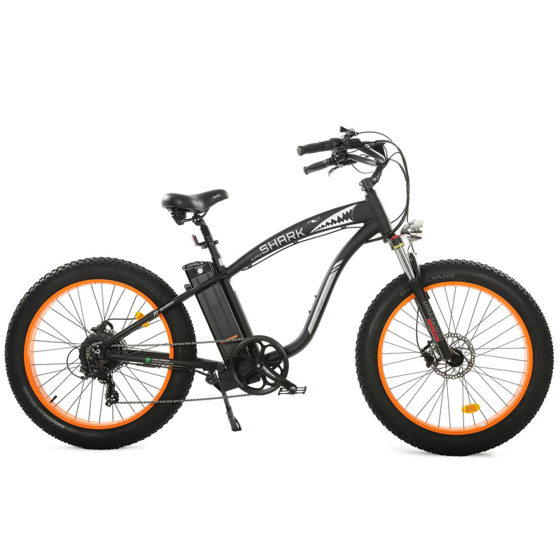 ECOTRIC UL Certified Hammer Electric Fat Tire Beach Snow Bike - Orange