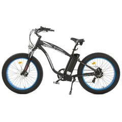 ECOTRIC UL Certified Hammer Electric Fat Tire Beach Snow Bike-Blue