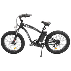 ECOTRIC UL Certified Hammer Electric Fat Tire Beach Snow Bike-Matt Black