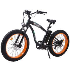 ECOTRIC UL Certified Hammer Electric Fat Tire Beach Snow Bike - Orange