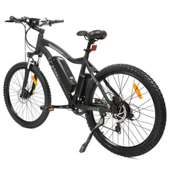 ECOTRIC UL Certified Leopard Electric Mountain Bike - Matt Black