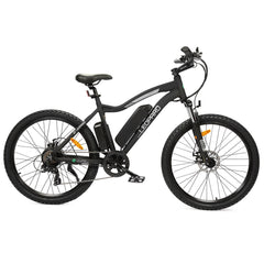 ECOTRIC UL Certified Leopard Electric Mountain Bike - Matt Black