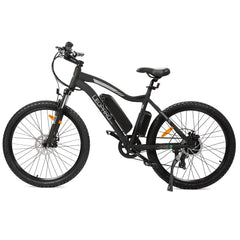 ECOTRIC UL Certified Leopard Electric Mountain Bike - Matt Black