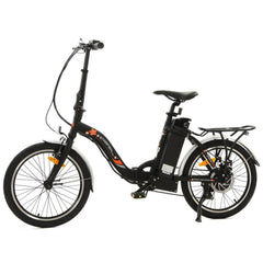 ECOTRIC UL Certified Starfish 20inch portable and folding electric bike - Matt Black