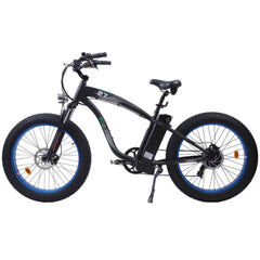 ECOTRIC UL Certified Hammer Electric Fat Tire Beach Snow Bike-Blue