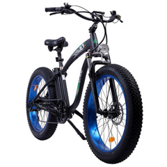 ECOTRIC UL Certified Hammer Electric Fat Tire Beach Snow Bike-Blue