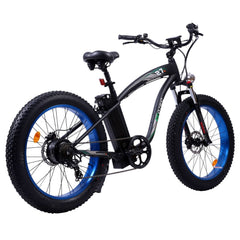 ECOTRIC UL Certified Hammer Electric Fat Tire Beach Snow Bike-Blue