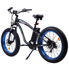 ECOTRIC UL Certified Hammer Electric Fat Tire Beach Snow Bike-Blue