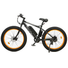 ECOTRIC Cheetah 26 Fat Tire Beach Snow Electric Bike-Orange