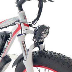 SMLRO XDC600 Plus Dual Motors Electric Bike | 2000W 22.4AH| Hydralic Disc Brake | Red