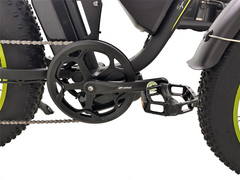 SMLRO V3 Plus Dual Motor Electric Mountain Bike - 2000W | 48V 22.4AH | Hydralic Disc Brake| Black Green