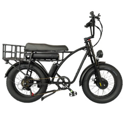 SMLRO E5 Plus Off-road Dual/Single Motor Electric Bike |48V 18AH | Mechanical Disc Brake